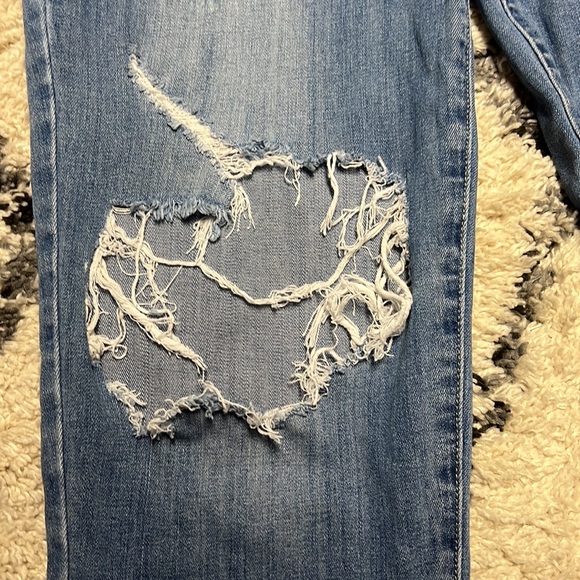 Distressed Boyfriend Fit Hammer Jeans size 13 - Picture 3 of 12